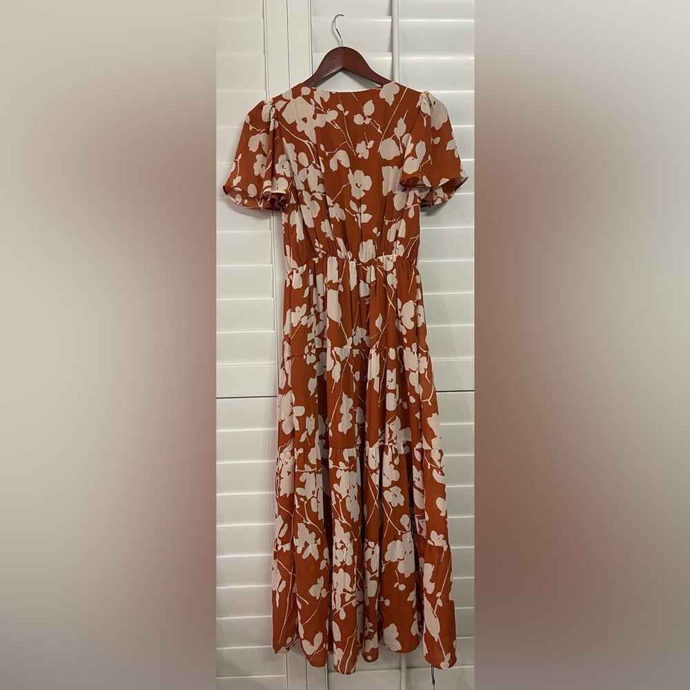 NWT Abercrombie & Fitch Floral Print Dress - Picture 4 of 8